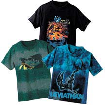 Crush, Leviathan, Machine T-Shirts