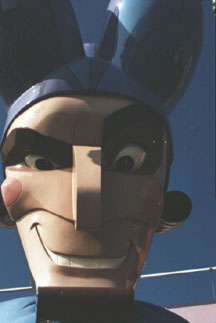 Close-up of Jack-In-The-Box