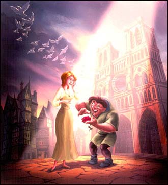 Production Still From Disney's "The Hunchback of Notre Dame II"