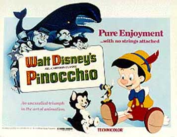 Early Pinocchio Movie Poster