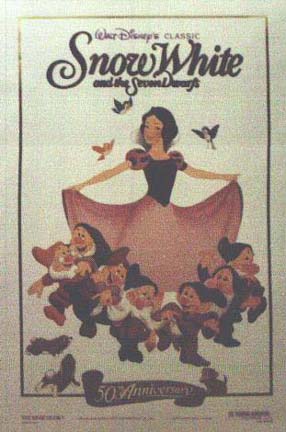 50th Anniversary Snow White Movie Poster