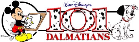 Disney's 101 Dalmatians Title