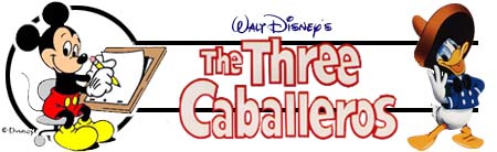 Disney's The Three Caballeros Title