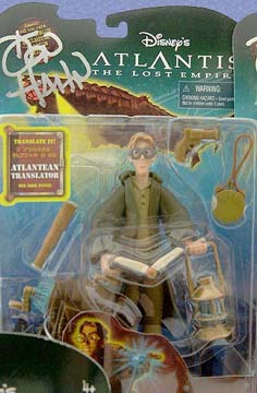 Milo Figure Autographed By Don Hahn