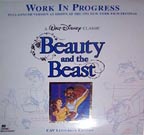 Disney's Beauty and the Beast "Work in Progress" LD