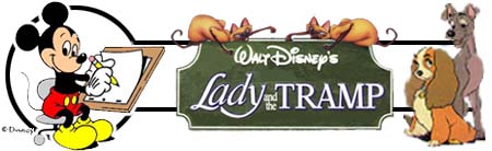 Disney's Lady and the Tramp Title